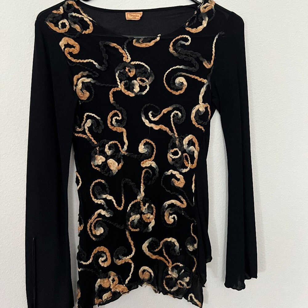 Vitamina Long Sleeve transparent  Size 8